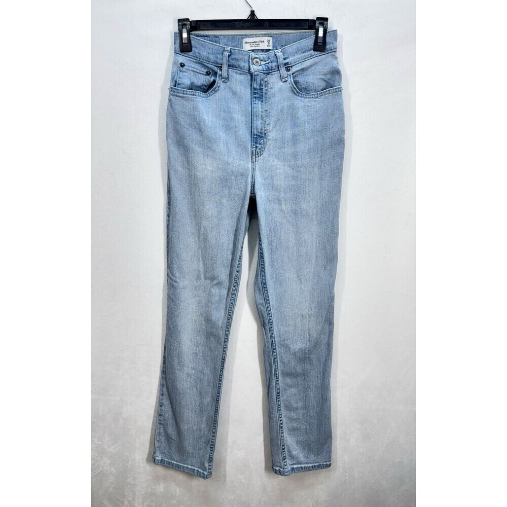 Abercrombie & Fitch Light Blue High Rise Women Jeans
